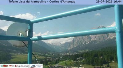 immagine della webcam nei dintorni di Calalzo di Cadore: webcam Cortina