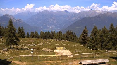 immagine della webcam nei dintorni di Varenna: webcam Monte Legnone