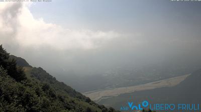 immagine della webcam nei dintorni di Sella Nevea: webcam Bordano