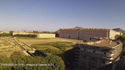 Preview delle webcam di Caserta › Nord-Ovest: Royal Palace of Caserta