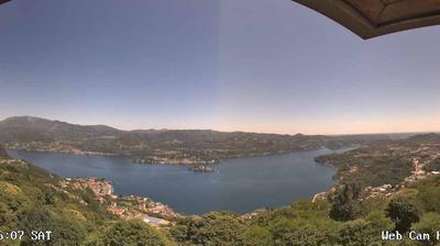immagine della webcam nei dintorni di Ameno: webcam Madonna del Sasso