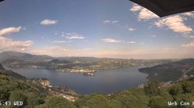 immagine della webcam nei dintorni di Borgomanero: webcam Madonna del Sasso