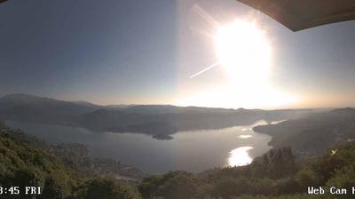 immagine della webcam nei dintorni di Fontaneto d'Agogna: webcam Madonna del Sasso