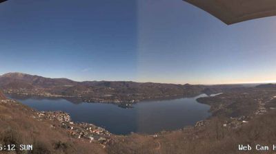 immagine della webcam nei dintorni di Vaprio d'Agogna: webcam Madonna del Sasso