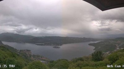 immagine della webcam nei dintorni di Cavaglio d'Agogna: webcam Madonna del Sasso