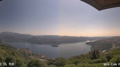 immagine della webcam nei dintorni di Mottarone: webcam Madonna del Sasso
