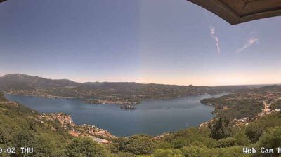 immagine della webcam nei dintorni di Meina: webcam Madonna del Sasso