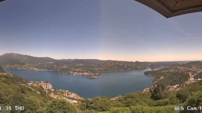immagine della webcam nei dintorni di Borgosesia: webcam Madonna del Sasso