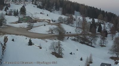 immagine della webcam nei dintorni di Revine Lago: webcam Nevegal