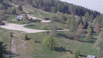 immagine della webcam nei dintorni di Revine Lago: webcam Nevegal