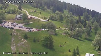 immagine della webcam nei dintorni di Barcis: webcam Nevegal