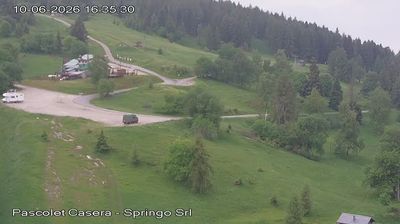 immagine della webcam nei dintorni di Aviano: webcam Nevegal