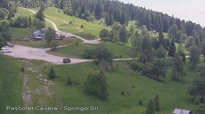 immagine della webcam nei dintorni di Vittorio Veneto: webcam Nevegal