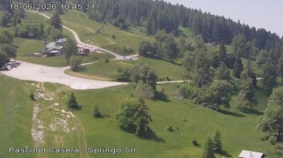 immagine della webcam nei dintorni di Revine Lago: webcam Nevegal