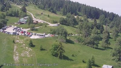 immagine della webcam nei dintorni di Santa Lucia di Piave: webcam Nevegal