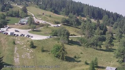 immagine della webcam nei dintorni di Tambre: webcam Nevegal