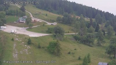 immagine della webcam nei dintorni di Pian del Cansiglio: webcam Nevegal