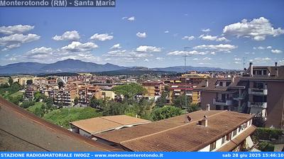 immagine della webcam nei dintorni di Roma Sallustiano: webcam Monterotondo