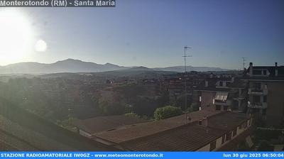 immagine della webcam nei dintorni di La Giustiniana: webcam Monterotondo