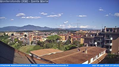 immagine della webcam nei dintorni di Roma Cinecitta': webcam Monterotondo