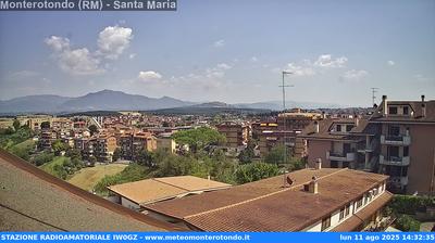 immagine della webcam nei dintorni di Roma Nord: webcam Monterotondo