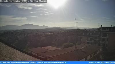 immagine della webcam nei dintorni di Colle di Tora: webcam Monterotondo
