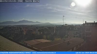 immagine della webcam nei dintorni di Colle di Tora: webcam Monterotondo