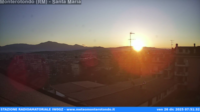 immagine della webcam nei dintorni di Roma Trastevere: webcam Monterotondo