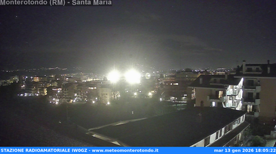 immagine della webcam nei dintorni di Roma San Basilio: webcam Monterotondo