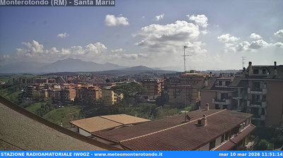 immagine della webcam nei dintorni di Roma Nord: webcam Monterotondo
