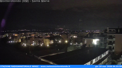 immagine della webcam nei dintorni di Civita Castellana: webcam Monterotondo