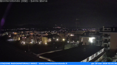 immagine della webcam nei dintorni di Roma Sant'Eustachio: webcam Monterotondo