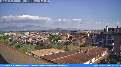 immagine della webcam nei dintorni di Mandela: webcam Monterotondo