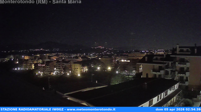 immagine della webcam nei dintorni di Roma Appio Latino: webcam Monterotondo