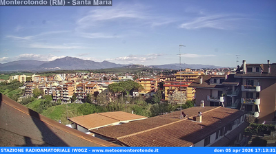 immagine della webcam nei dintorni di Roma Nomentano: webcam Monterotondo