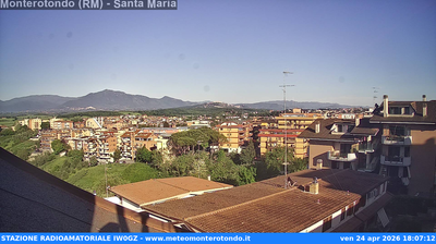 immagine della webcam nei dintorni di Colle di Tora: webcam Monterotondo