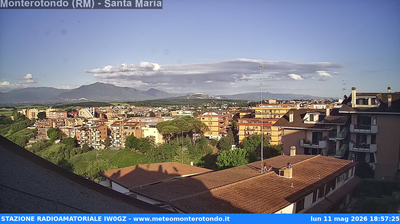 immagine della webcam nei dintorni di Roma Est: webcam Monterotondo