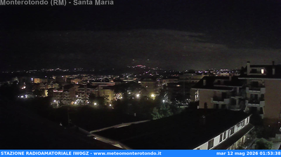 immagine della webcam nei dintorni di Roma Est: webcam Monterotondo