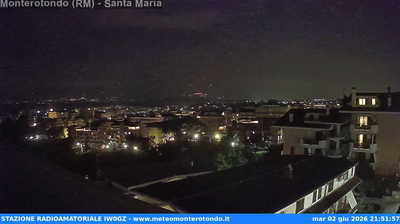 immagine della webcam nei dintorni di Roma Tuscolano: webcam Monterotondo