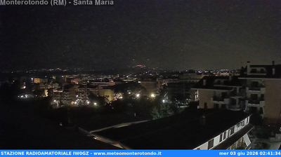 immagine della webcam nei dintorni di Roma Prenestino-Centocelle: webcam Monterotondo