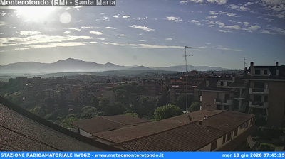immagine della webcam nei dintorni di Colle di Tora: webcam Monterotondo
