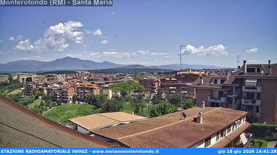 immagine della webcam nei dintorni di Roma Sant'Eustachio: webcam Monterotondo