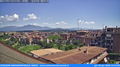 immagine della webcam nei dintorni di Roma Sant'Eustachio: webcam Monterotondo