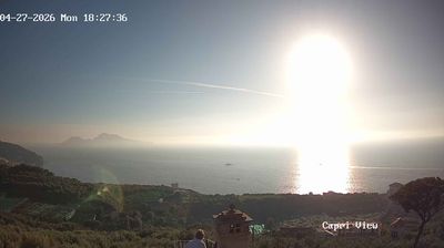 immagine della webcam nei dintorni di Capri: webcam Sant'Agata sui Due Golfi