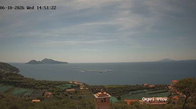 immagine della webcam nei dintorni di Sorrento: webcam Sant'Agata sui Due Golfi