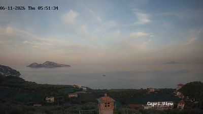 immagine della webcam nei dintorni di Napoli: webcam Sant'Agata sui Due Golfi