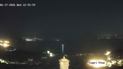 immagine della webcam nei dintorni di Sorrento: webcam Sant'Agata sui Due Golfi
