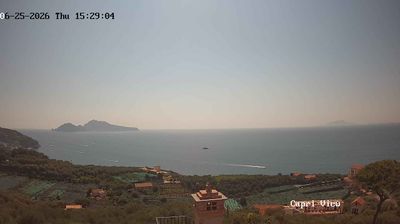 immagine della webcam nei dintorni di San Lorenzo Vicaria: webcam Sant'Agata sui Due Golfi