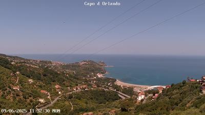 immagine della webcam nei dintorni di Brolo: webcam Naso