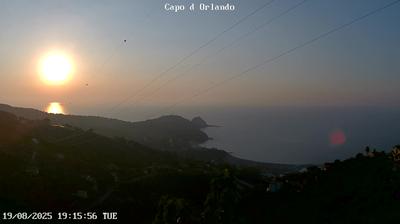 immagine della webcam nei dintorni di Vulcano Porto: webcam Naso